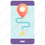gps, mobile, direction, travel, trip 