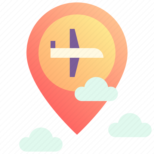Location, placeholder, pin, destination, travel icon - Download on Iconfinder