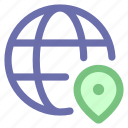 destination, location, map, navigation, globe, pin, gps