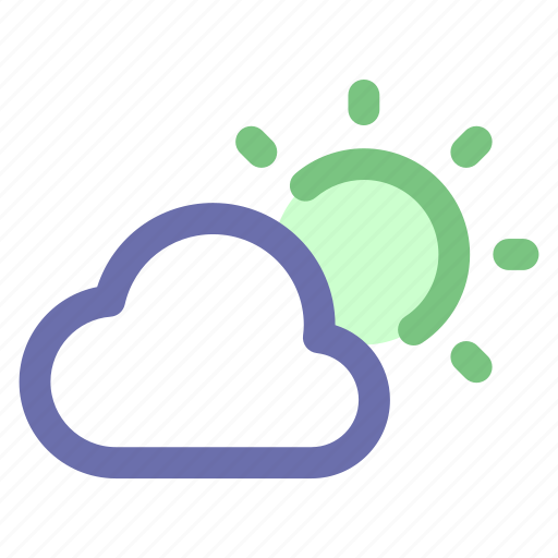 Weather, cloud, nature, sun, cloudy, forecast, summer icon - Download on Iconfinder