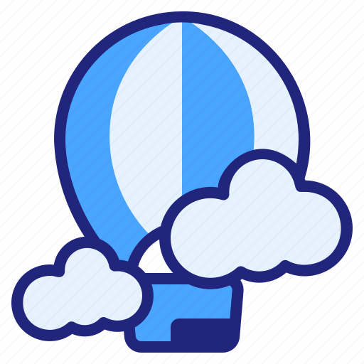 Air, balloon, transportation, transport, travel, vacation icon - Download on Iconfinder
