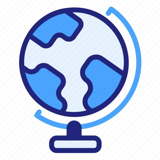 Globe, earth, world, geography, map, gps icon - Download on Iconfinder