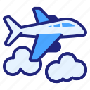 plane, fly, transportation, transport, travel