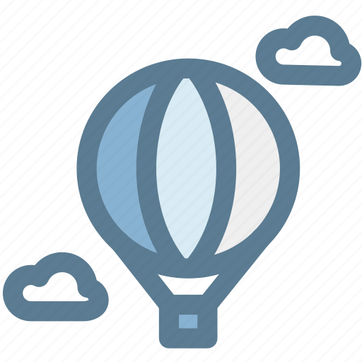 Balloon, flight, sightseeing flight, sky, transport, travel icon - Download on Iconfinder