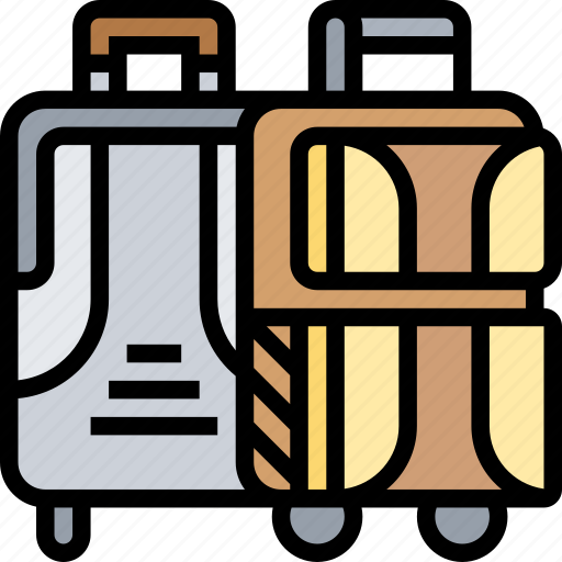 Baggage, luggage, suitcase, travel, vacation icon - Download on Iconfinder