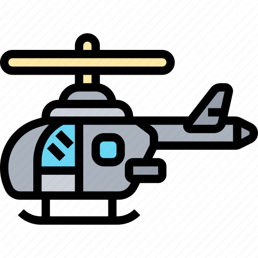 Helicopter, aircraft, propeller, aviation, transportation icon - Download on Iconfinder