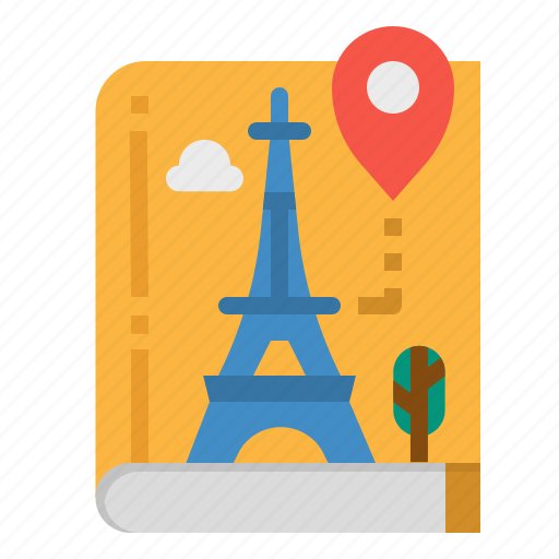Book, guide, location, maps, travel icon - Download on Iconfinder