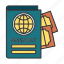 airport, country, pass, passport, travel 