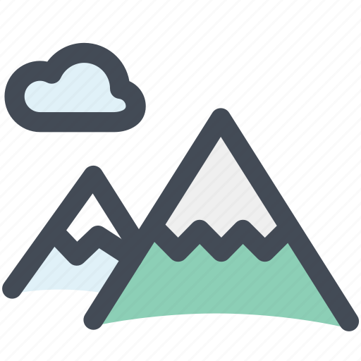 Camping, cloud, landscape, mountains, nature, travel icon - Download on Iconfinder