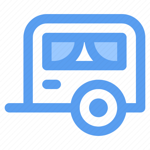 Caravan, transport, truck, van, vehicle, transportation icon - Download on Iconfinder