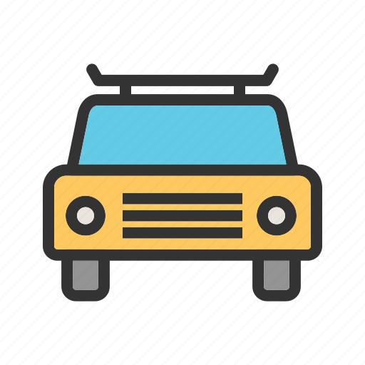 Cab, car, sign, taxi, transportation, travel, yellow icon - Download on Iconfinder