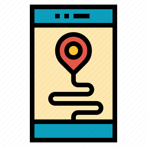 Mobile, navigation icon - Download on Iconfinder
