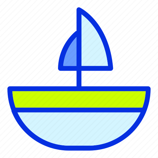 Beach, ship, summer, transport, transportation, travel icon - Download on Iconfinder