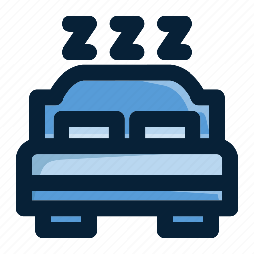 Bed, bedroom, hostel, hotel, sleep, sleeping, travel icon - Download on Iconfinder