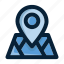 direction, gps, location, map, pin, position, travel 