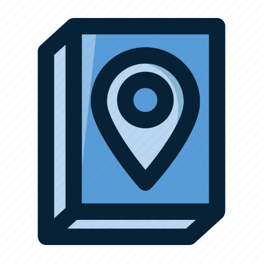 Location, map, map pin, pin, pinned, position, travel icon - Download on Iconfinder