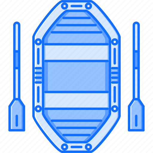 Boat, camping, fishing, holidays, paddle, tour, travel icon - Download on Iconfinder