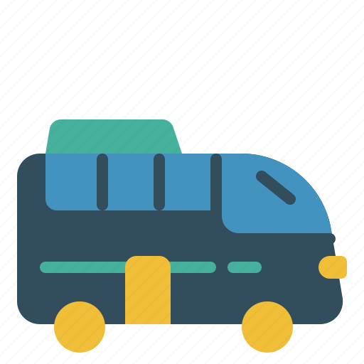 Bus, holiday, journey, transportation, travel, vacation icon - Download on Iconfinder