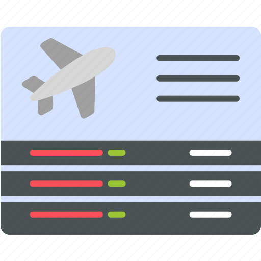 Departures, airplane, airport, arrivals, plane, icon icon - Download on Iconfinder