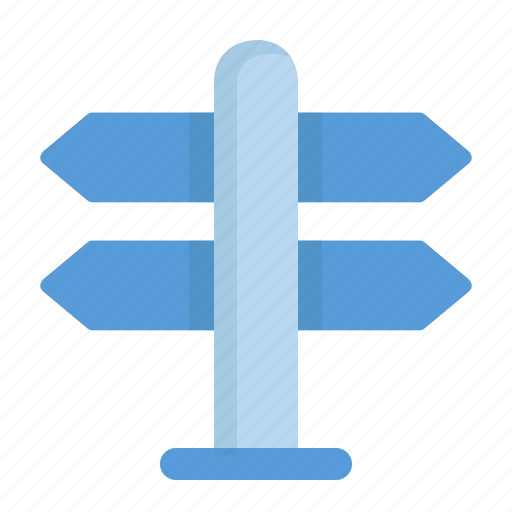 Arrow, direction, guidepost, navigation, sign, signboard, signpost icon - Download on Iconfinder