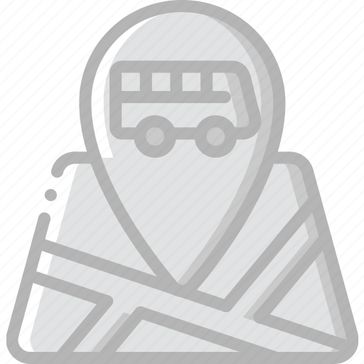 Bus, journey, location, tourist, transport, travel icon - Download on Iconfinder