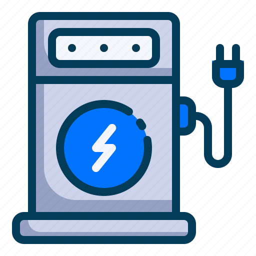 Electric vehicle charging station, energy, holiday, hotel, power, travel, traveling icon - Download on Iconfinder