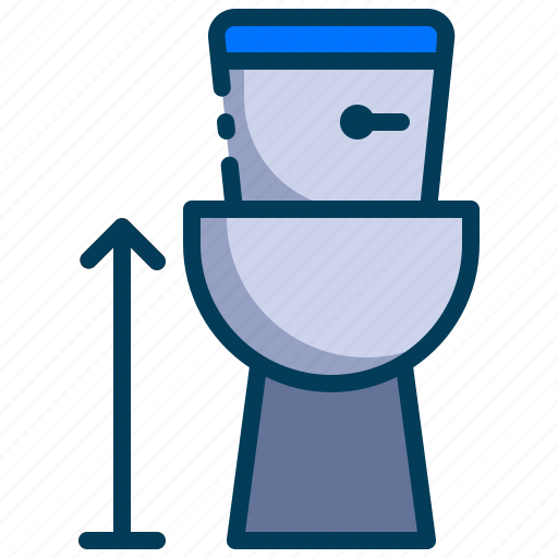 Disability, high toilet, holiday, hotel, travel, traveling, wc icon - Download on Iconfinder
