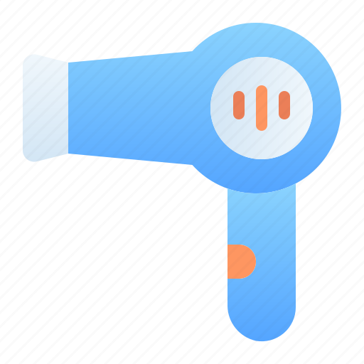 Blow, grooming, hair dryer, holiday, hotel, travel, traveling icon - Download on Iconfinder