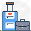 baggage, business, business journey, business tour, business travel, business trip, luggage 