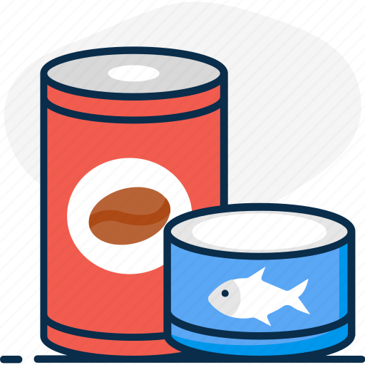 Canned, canned food, fishes, food, preserving meal, seafood, takeaway food icon - Download on Iconfinder
