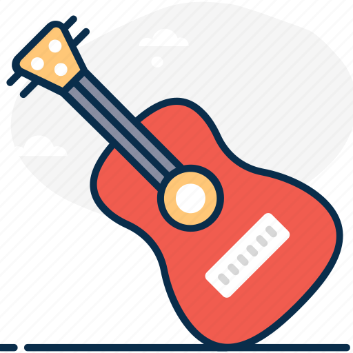 Acoustic guitar, chordophone, electric guitar, guitar, musical instrument icon - Download on Iconfinder