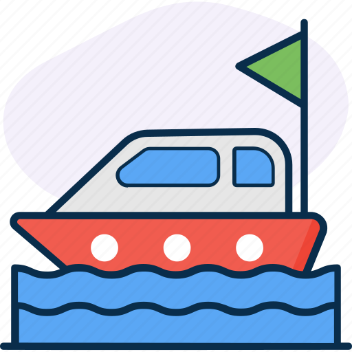 Boat, craft, sea, ship, travel, watercraft, yacht icon - Download on Iconfinder