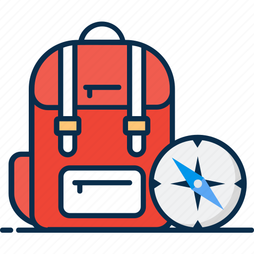 Backpack, equipment, knapsack, luggage bag, shoulder bag, travel, travel equipment icon - Download on Iconfinder
