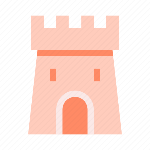 Castle, tower, building, gate, knight icon - Download on Iconfinder