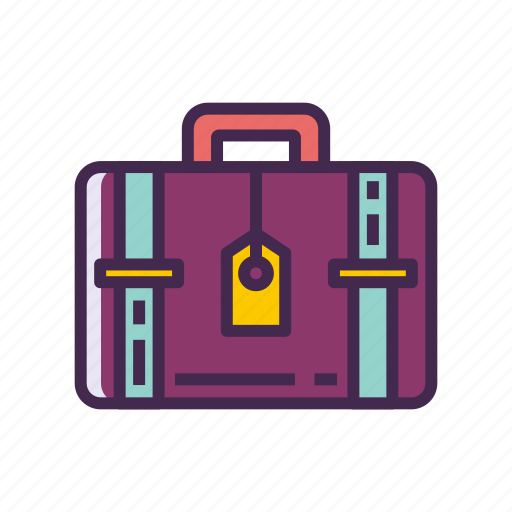 Bag, baggage, luggage, portfolio, suitcase, travel icon - Download on Iconfinder