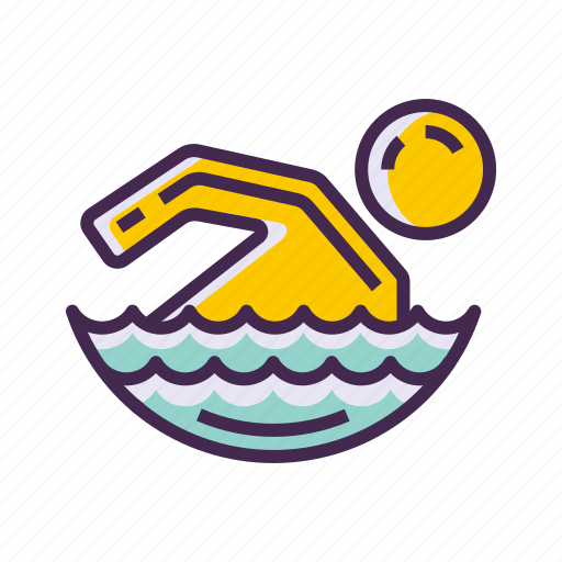 Swim, swimmer, swimming icon - Download on Iconfinder