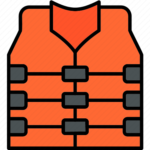 Life, jacket, guard, rescue, sea, swim, vest icon - Download on Iconfinder
