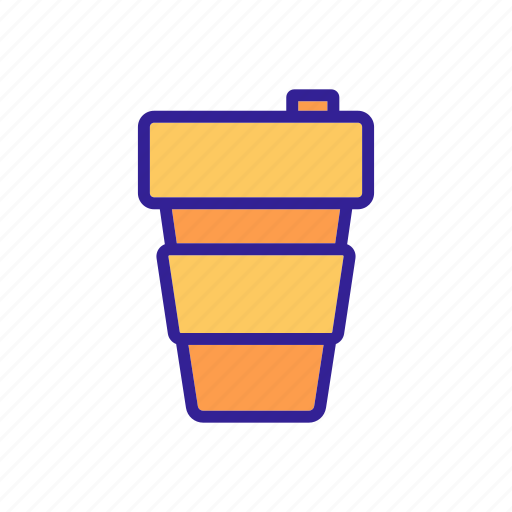 Coffee, drink, glass, mug, tea, thermo, travel icon - Download on Iconfinder