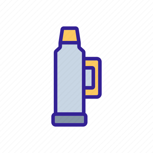 Bottle, drink, handle, hot, liquid, mug, travel icon - Download on Iconfinder