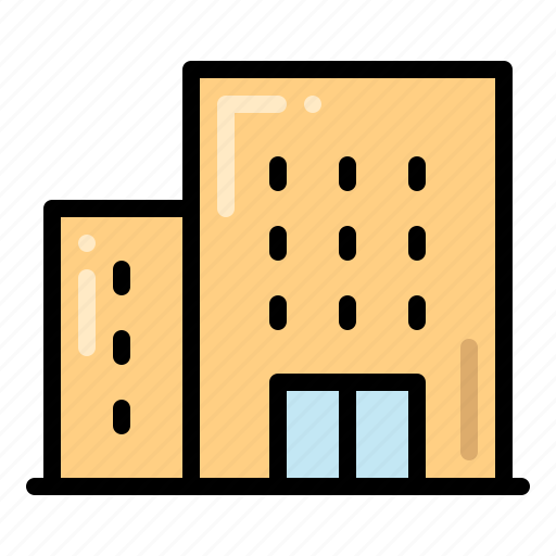 Apartment, hotel, office, building icon - Download on Iconfinder