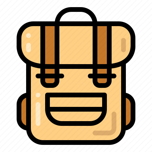 Backpack, hiking, backpacker, adventure icon - Download on Iconfinder
