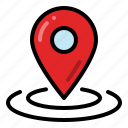 location, pin location, pin, map pointer