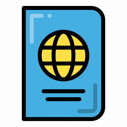 Passport, immigration, pass, tourism icon - Download on Iconfinder