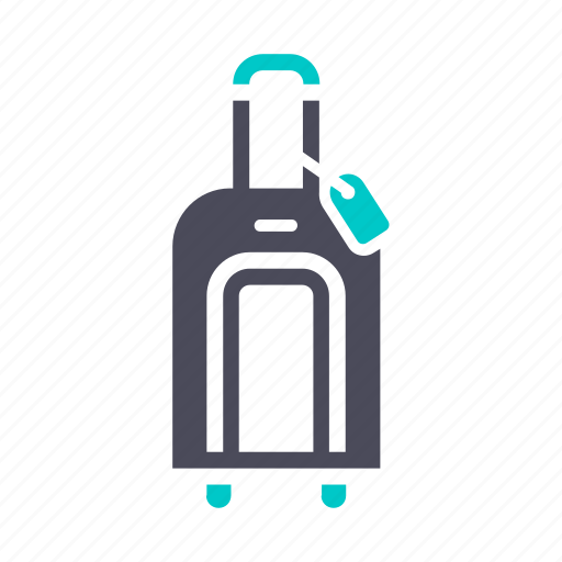 Baggage, luggage, suitcase, travel, vacation icon - Download on Iconfinder