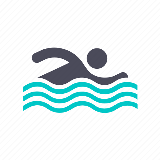 Human, sport, swimmer, travel, vacation, water, wave icon - Download on Iconfinder