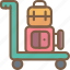 journey, luggage, tourist, transport, travel, trolley 