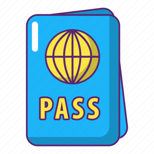 Business, cartoon, document, globe, international, paper, passport icon - Download on Iconfinder
