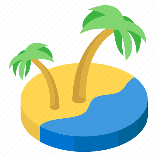 Beach, enclave, holiday, island, landscape, tourist place icon - Download on Iconfinder