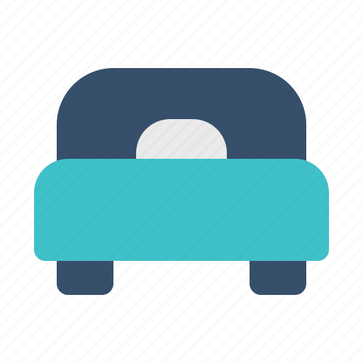 Bed, hotel, room, single, travel icon - Download on Iconfinder