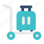 bag, baggage, luggage, travel, trolley 